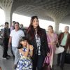 Aaradhya's cute antics with mommy Aishwarya at the Airport
