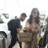 Anushka - Virat leave from Delhi for Mumbai