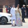 Sanjay Kapoor with wife at Sonam Kapoor and Anand Ahuja Wedding