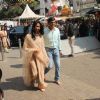 Ranveer and Deepika spotted at Siddhivinayak Temple