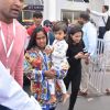 Arpita khan and Ahil spotted at Jodhpur airport