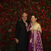 Rekha and Sanjay Leela Bhansali at Ranveer Deepika Wedding Reception Mumbai