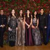 Mukesh Ambani with Family at Ranveer Deepika Wedding Reception Mumbai