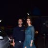 Abhishek Kapoor with his wife at the screening of film 'Kedarnath'
