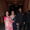 Hema Malini With Ahana Deol for Isha Ambani and Anand Piramal Reception Pictures