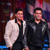 SRK and Salman Khan Snapped on the sets of Big Boss