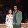 Vicky and Yami at India's Got Talent for URI promotions