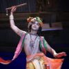 Krishna in a dancing pose from RadhaKrishn