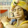 Sumedh as Krishna playing flute