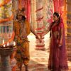 Radha holding hand of Krishna from RadhaKrishn