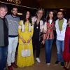 Kapoor Family with Akshay Oberoi, Pia and Micheal at 'Bombairiya' screening