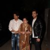 Shekhar Suman and Adhyayan Suman spotted at Thackeray movie screening