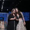 Mouni Roy walks the ramp for fashion designers at 'Lakme Fashion Week'