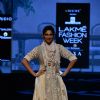 Kubra Sait walk the ramp for fashion designers at 'Lakme Fashion Week'