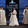 Aahana Kumra walk the ramp for fashion designers at 'Lakme Fashion Week'