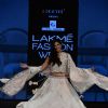 Aahana Kumra walks the ramp for fashion designers at 'Lakme Fashion Week'