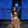 Kriti Kharbanda walks the ramp for fashion designers at 'Lakme Fashion Week'