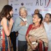 Sara with Ramesh and Seema Deo snapped at CINTAA Act Fest