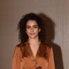 Bollywood diva Sanya Malhotra snapped during the promotions of her upcoming film