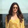 Kriti Sanon spotted during Luka Chuppi promotions