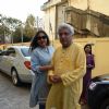 Shabana Azmi and Javed Akhtar at Sonchiriya special screening