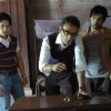 Aditya Narayan,Rahul Dev and Subh Joshi in the movie Shaapit