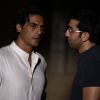 Arjun Rampal and Ranbir Kapoor in the movie Raajneeti | Raajneeti Photo Gallery