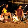 Four friends doing bornfire party | Badmaash Company Photo Gallery