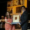 Amitabh Bachchan with Tina Ambani at the MAMI film festival in Mumbai