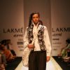 Sonam Dubal presents a global fashion travelogue on the ramp at Lakme Fashion Week in Mumbai on March 27