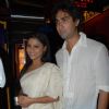Konkana with Ranvir premiere of the movie Bheja Fry in Mumbai on April 12