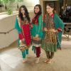 Models are display the Salwar Suits at a press conferance organised by Council of Kolkata Unstitched