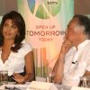 Union Minister for environment and forests bollywood actor Priyanka Chopra at a press-meet for the NDTV second wave of '''' Green Campaign'''' which includes the programme '''' Greenathon'''', in New Delhi on Tuesday