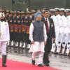 Prime Minister Manmohan Singh at the Red Fort, on the occasion of 63rd Independence Day-