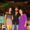 Hrithik Roshan and Kangana Ranaut on the Sets of Farah Khan''s Chat Show "Tere Mere Beach Mein" at Filmcity
