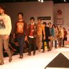 Model on the ramp for Designer Abhishek Gupta and Nandita Basu at India Men''s Fashion Week at New Delhi