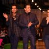 Bollywood Actor Salman Khan with Designers Rohit Gandhi and Rahul Khanna at their show at the Van Heusen "India Mens Week" in New Delhi on Sunday