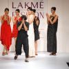 Moels at the ramp of Anuj Sharma''s innovative collection delighted the audience
