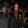 Model on the ramp for Designer Rocky S at Lakme Fashion Week for spring/summer 2010