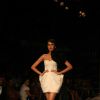 A model walks the runway at the Gauri and Nainika show at Lakme Fashion Week Spring/Summer 2010