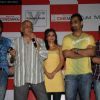 Emraan Hashmi, Mahesh Bhatt and Soha Ali Khan at the music launch of film "TUM MILE" at Cinemax Versova in Mumbai