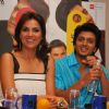 Lara Dutta & Ritesh Deshmukh at a press conference held in Mumbai to promote their movie "Do Knot Disturb"