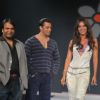 Salman Khan and Lara Dutta Walk the Ramp for "Guru Brand" at Taj Land''s End