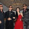 Acid Factory star cast Fardeen Khan, Dinu Morea, Dia Mirza and Aftab Shivdasani on the ramp for Archana Kocchar Fashion Show, in Mumbai