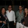 Zarine Khan, Sanjay Khan and Zayed Khan with his wife Mallika Khan at film ''Do Knot Disturb'' premiere at Fame in Mumbai