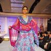 Model walks the ramp for designer Maheka Mirpuri at Taj President in Mumbai