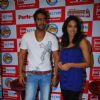 Bollywood Stars Bipasha Basu and Ajay Devgan visit the Big Fm studio in Mumbai [Photo: IANS]