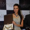 Bollywood actress Neha Dhupia at a promotional event for jewellery brand Gitanjali in Mumbai Thursday