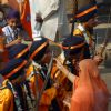 Mothers'' love Sikhs celebrate Guru Nanak''s Birthday in Kolkata on Sunday 25th Oct Processions are held in Kolkata
