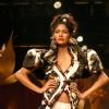 A model showcasing designer Rohit Bal''s grand finale at the Wills Lifestyle India Fashion Week in New Delhi on Wednesday night 28 Oct 2009